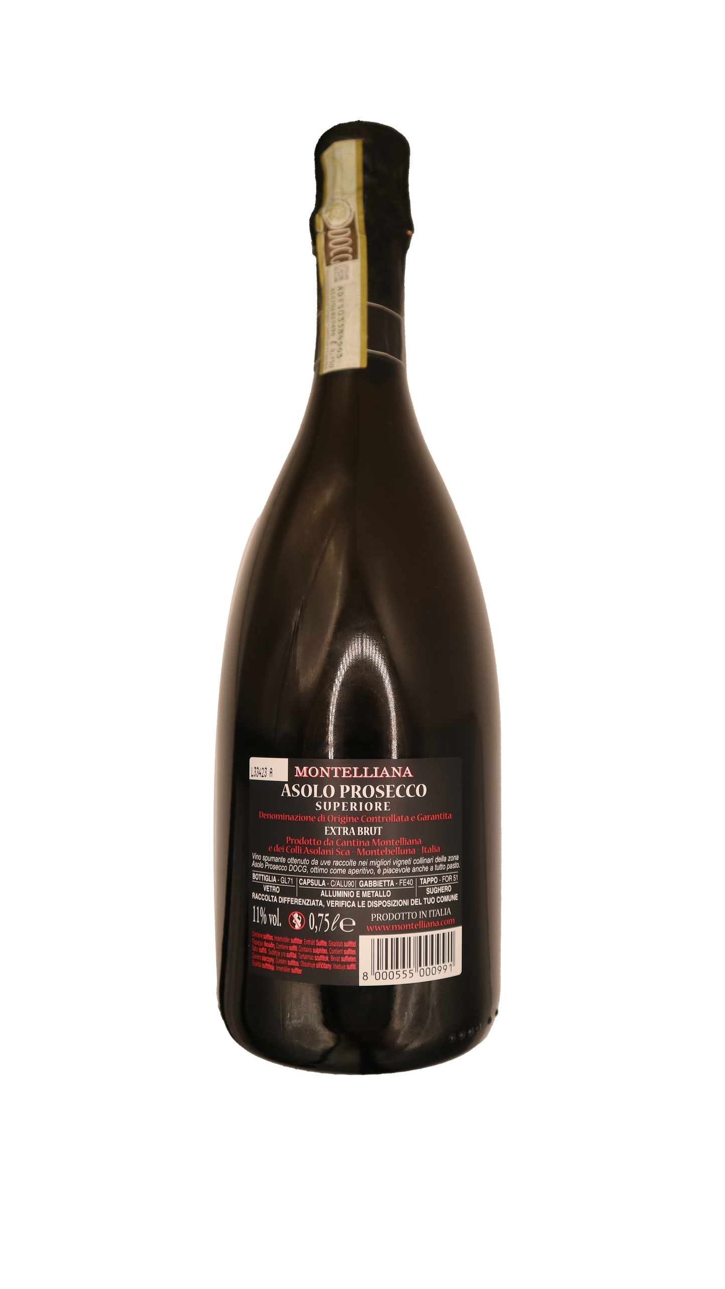 Asolo Prosecco Superiore DOCG Extra Brut - Feinkost Tasha