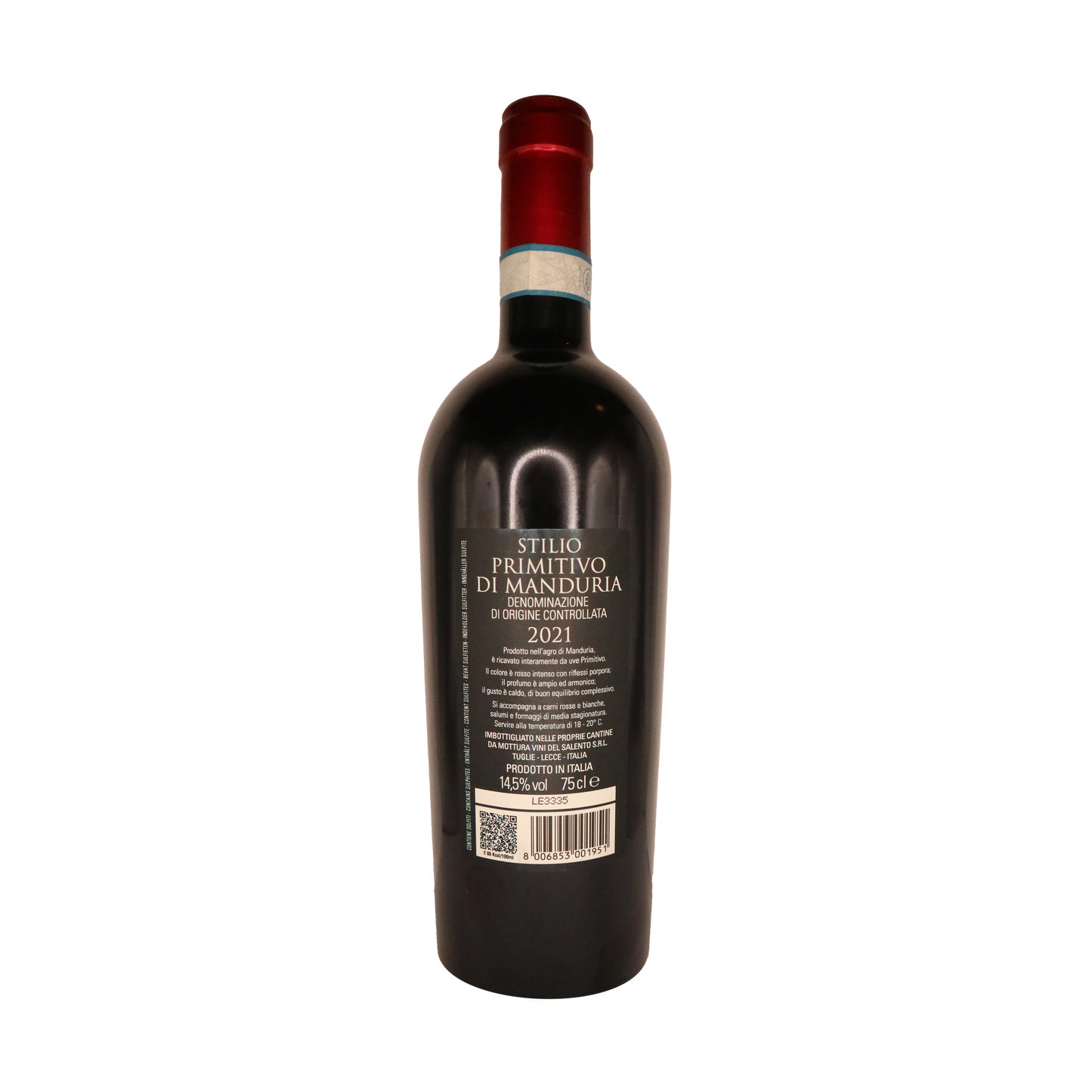 Stilio Primitivo Di Manduria DOC - Feinkost Tasha