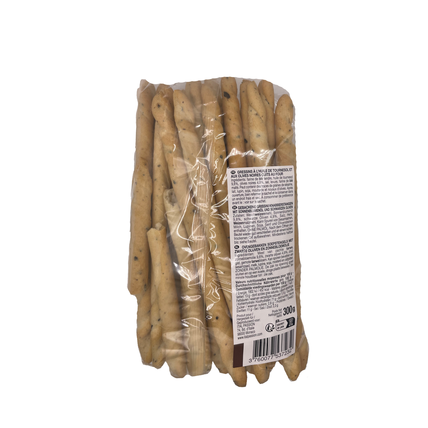 Grissini Olive nere - Feinkost Tasha