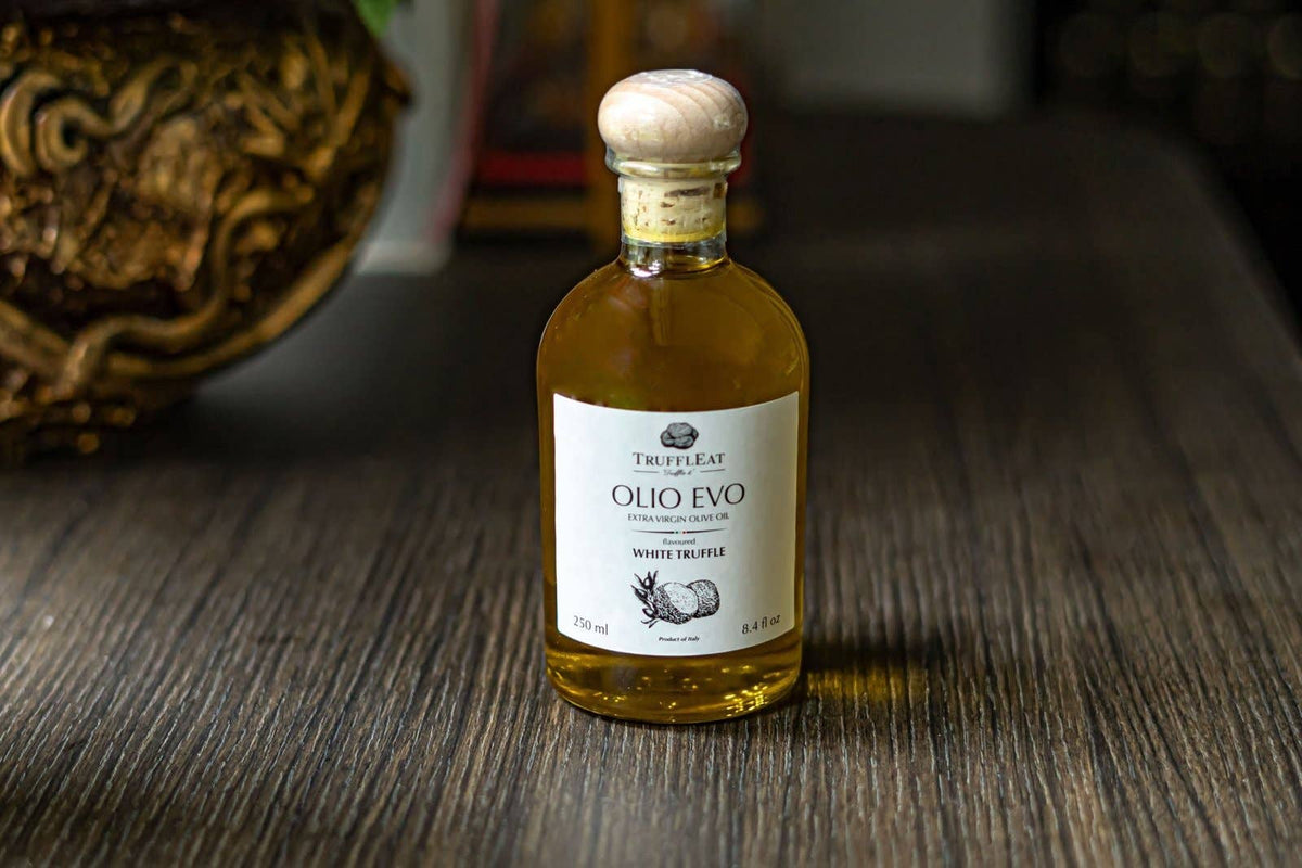 Truffleat Olivenöl Nativ Extra, mit weißem Trüffel aromatisiert – 250 ml