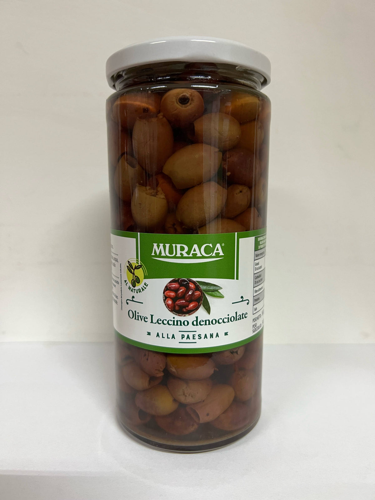 Entkernte Leccino-Oliven 580