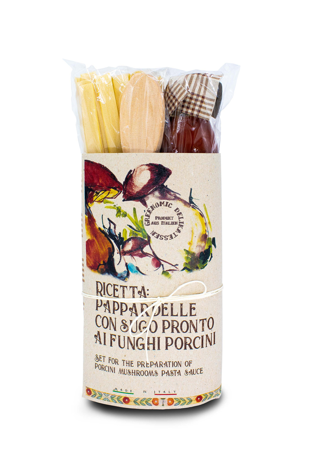Greenomic – Pasta Kit Pappardelle ai Funghi Porcini