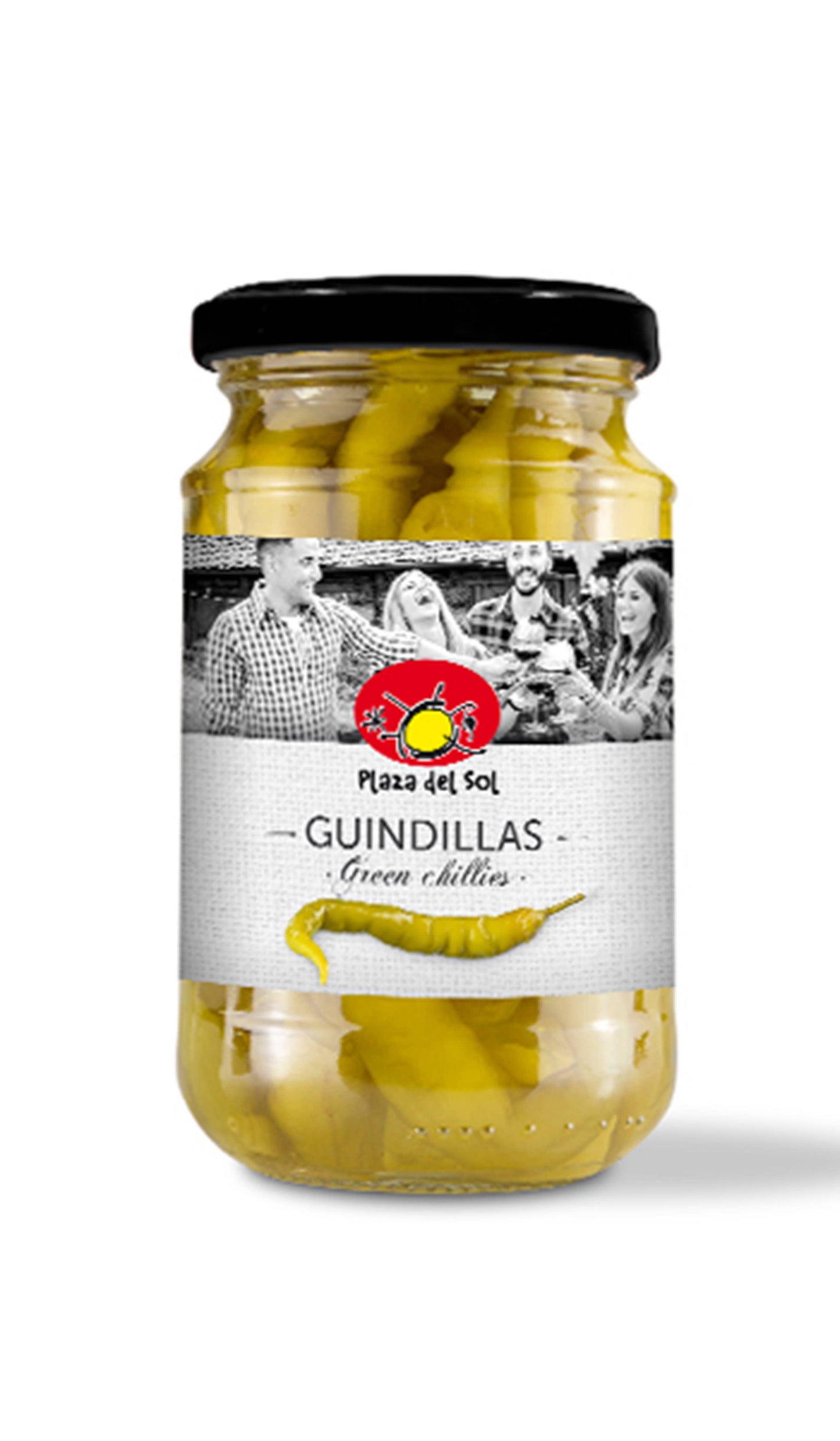 Grüne Chili in Essig, 300 g