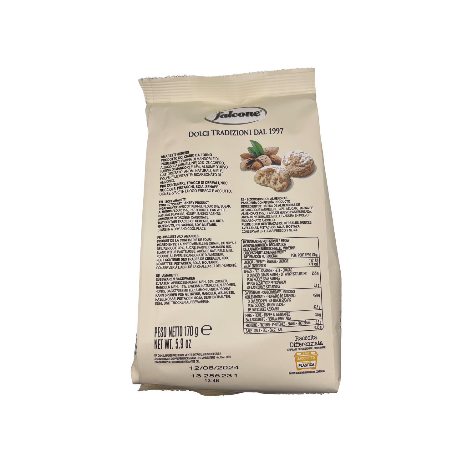 Amaretti d’Abruzzo Classico Morbidi - Feinkost Tasha