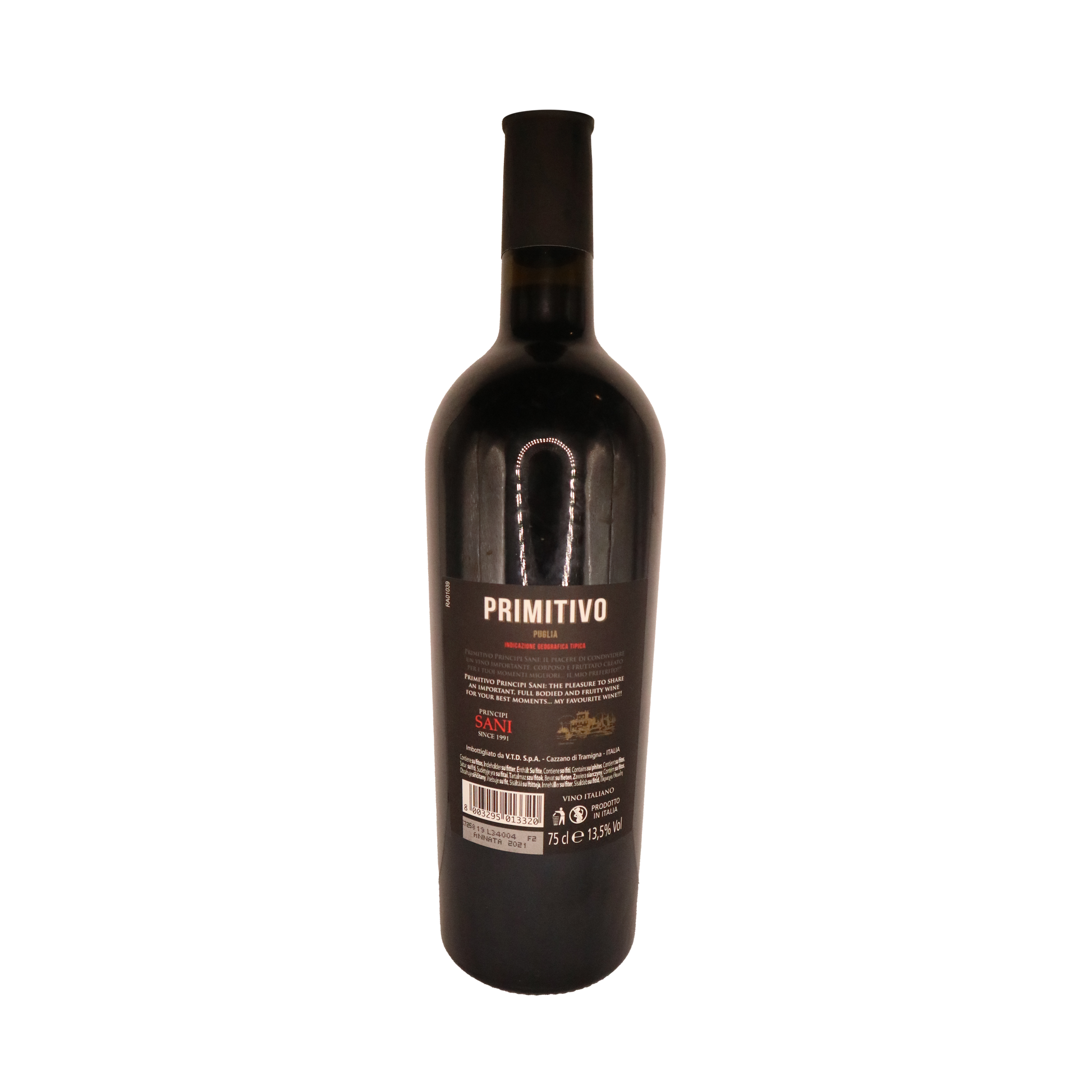 Primitivo Puglia IGT Grande Vino D’Italia - Feinkost Tasha