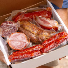 Giu’ in Calabria – Schachtel mit handwerklich hergestellten Wurstwaren aus Kalabrien