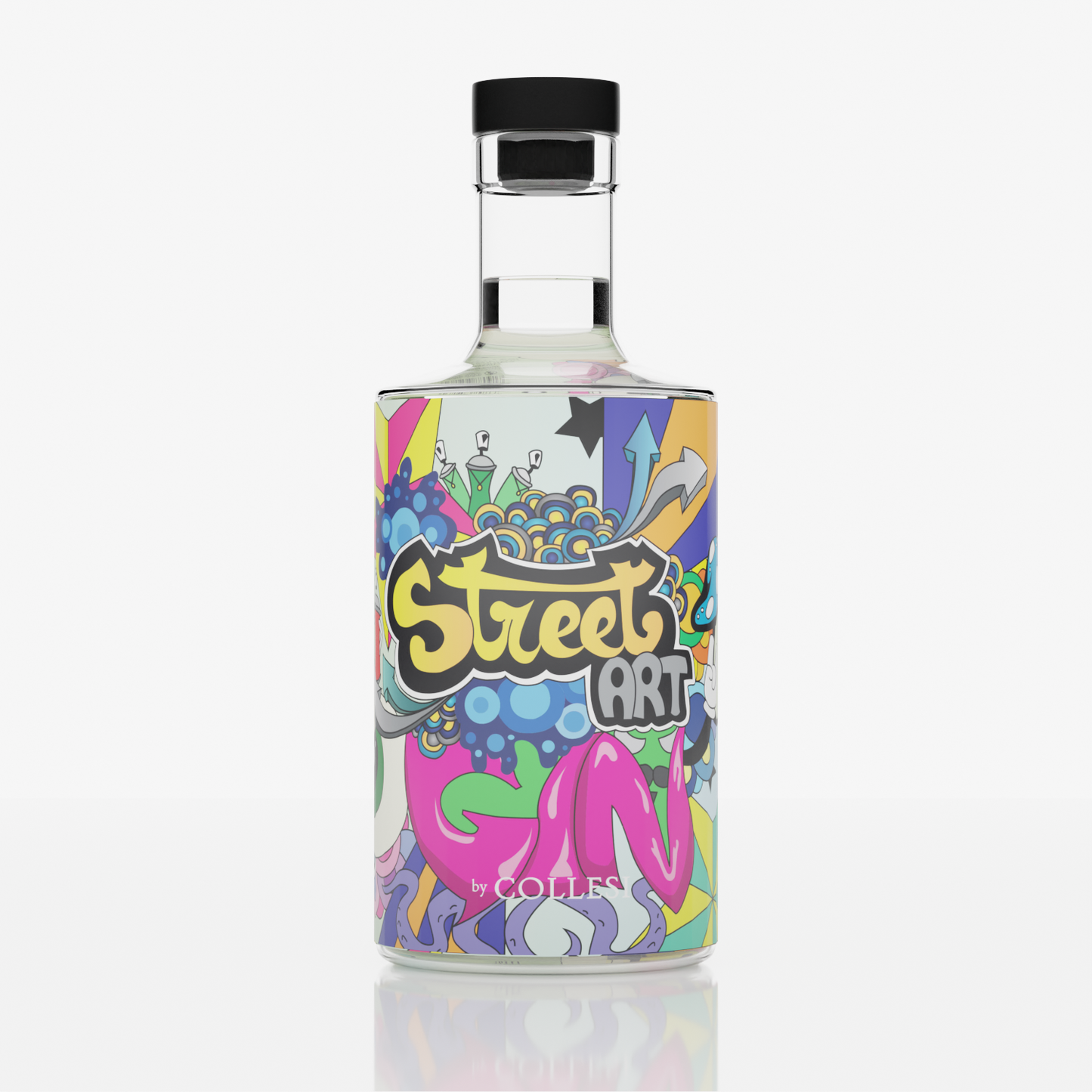 GIN STREET ART COLLESI 700ml 40%