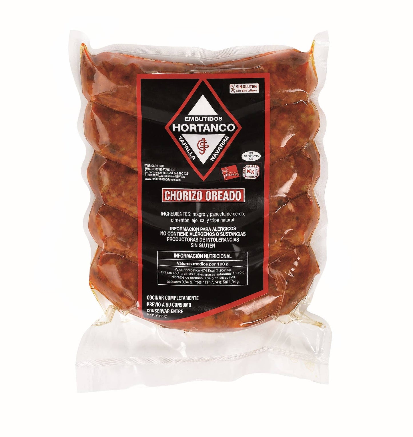 CHORIZO GETROCKNET - CHORIZO BBQ: 5 EINHEITEN 500g