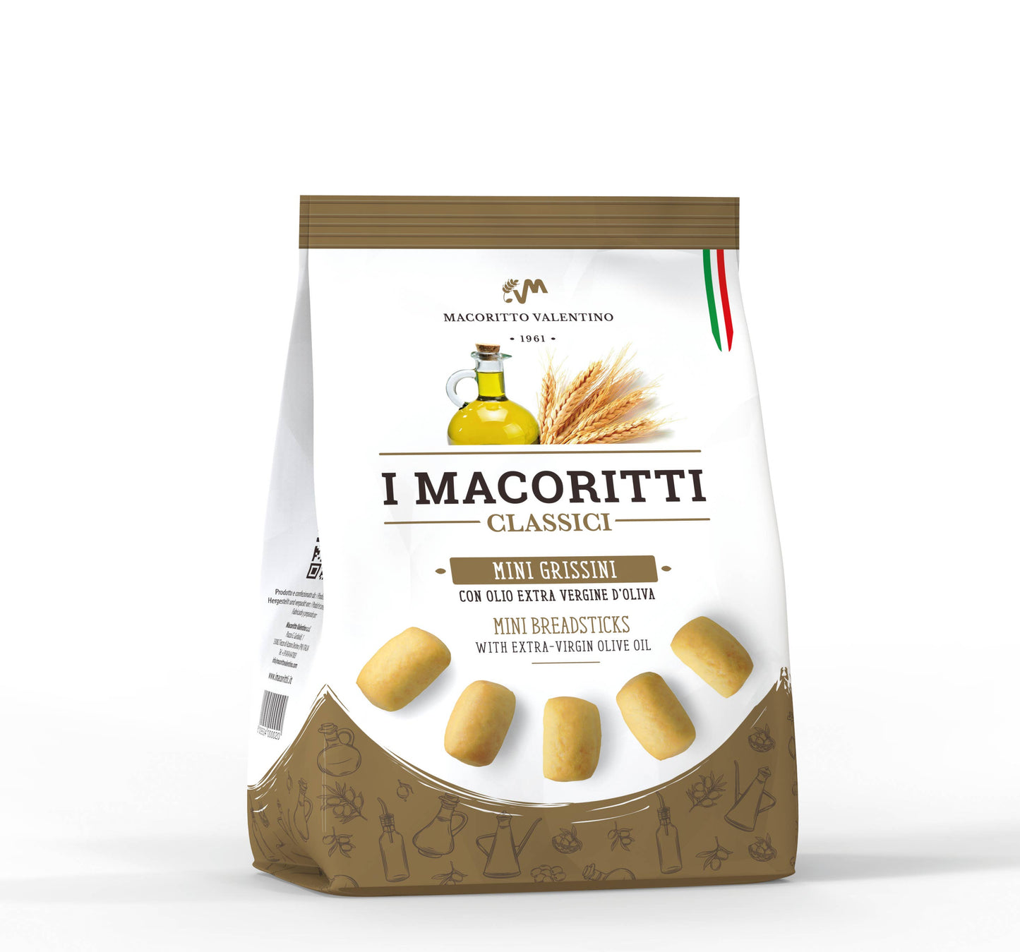 Mini Grissini I Macoritti Klassisch mit EVOO-Öl