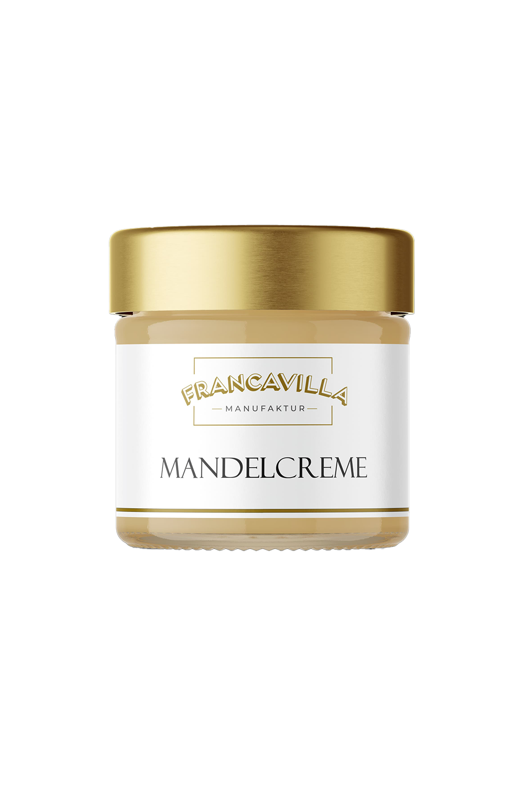 Francavilla Mandelcreme 200g – feine italienische Nusscreme aus Mandeln. Cremig und aromatisch, ideal als Brotaufstrich, für Desserts, Gebäck oder puren Genuss.