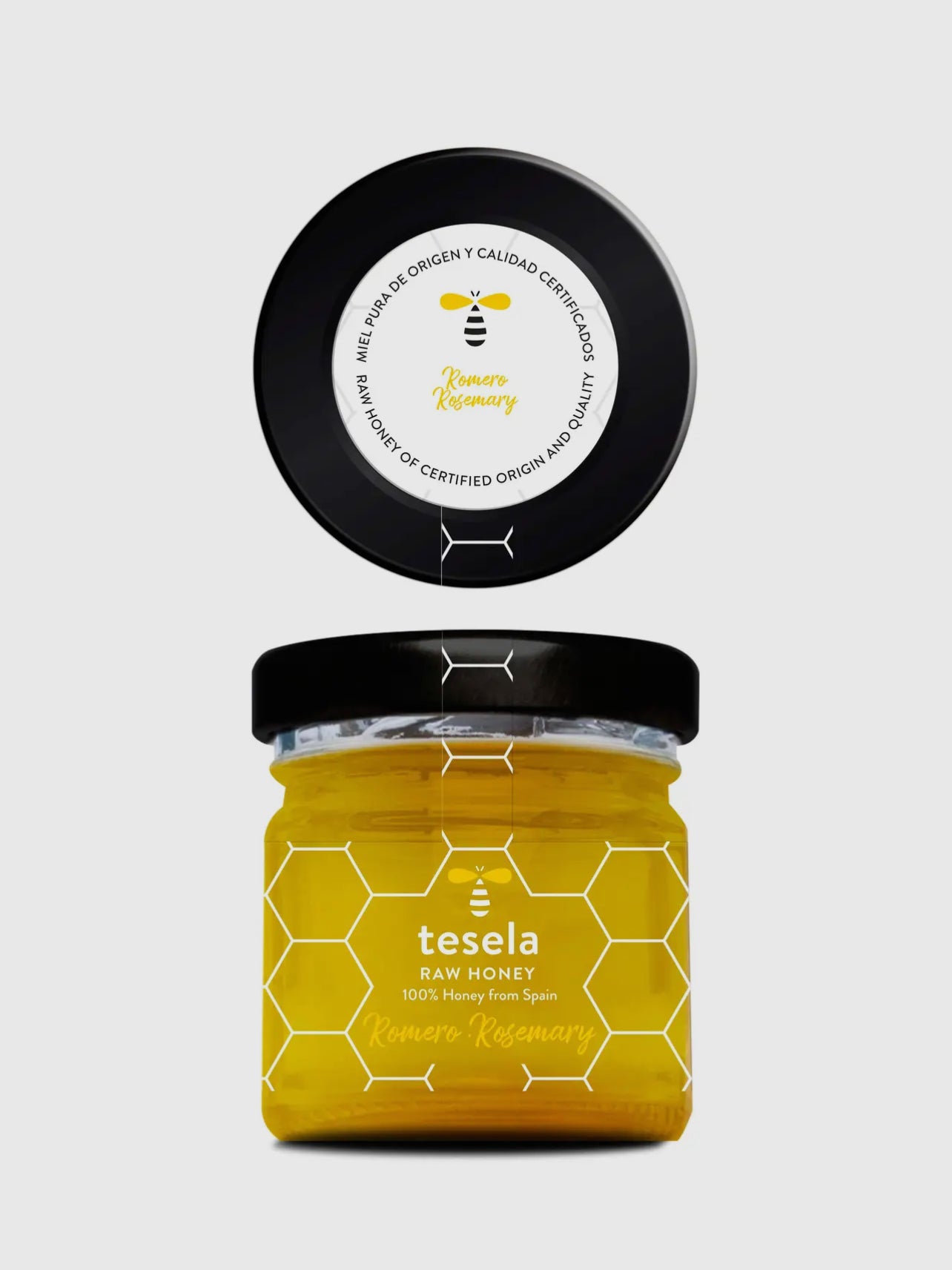 TESELA Geschenkpaket mit rohem Honig und Bienenpollen - Feinkost Tasha