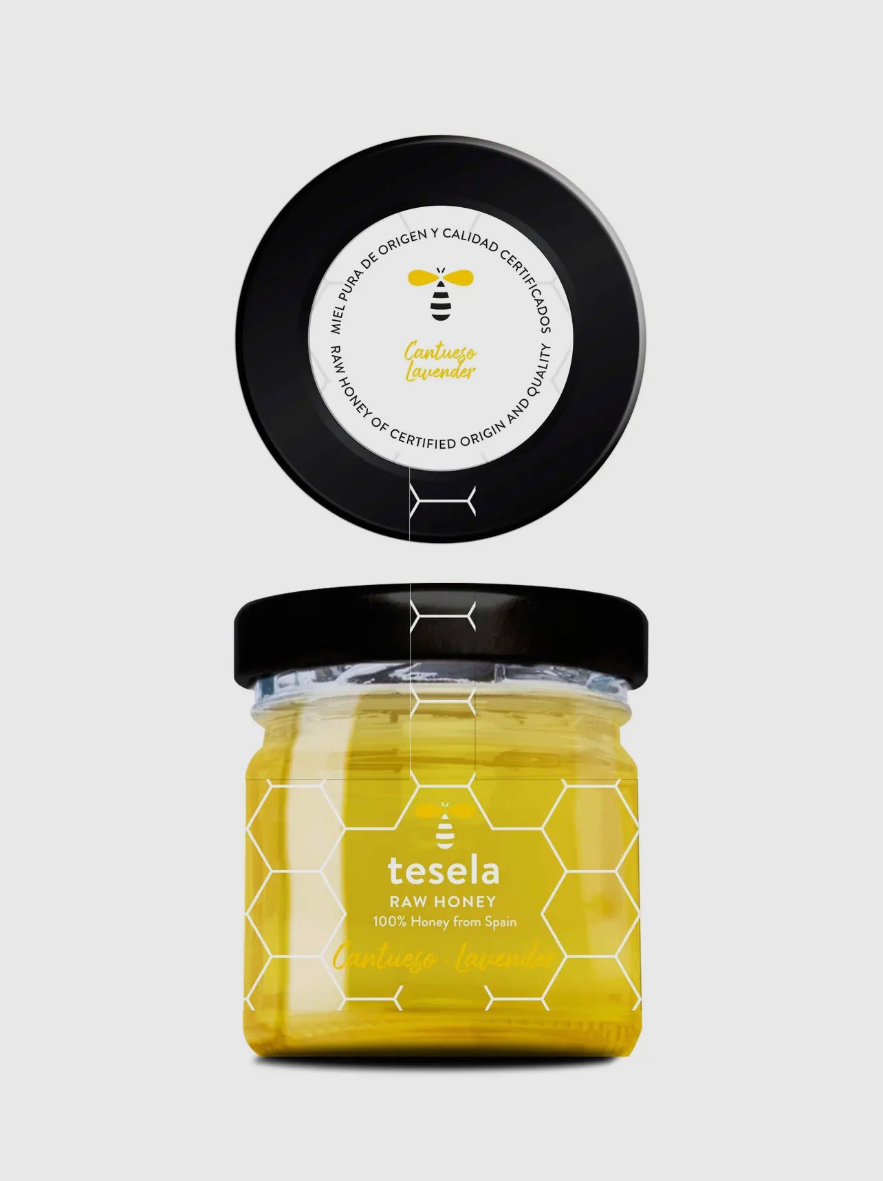 TESELA Geschenkpaket mit rohem Honig und Bienenpollen - Feinkost Tasha