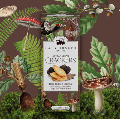 Cracker mit Trüffel und Olivenöl - Feinkost Tasha