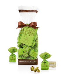 Weiße Schokoladentrüffel mit Pistazien - Antica Torroneria Piemontese