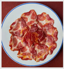 Duroc-Kreuzung Lendenkopf – geschnitten (90 g)