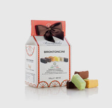 🇮🇹 Brontedolci Brontoncini – Mandel-Nougat in verschiedenen Geschmacksrichtungen, 250 g