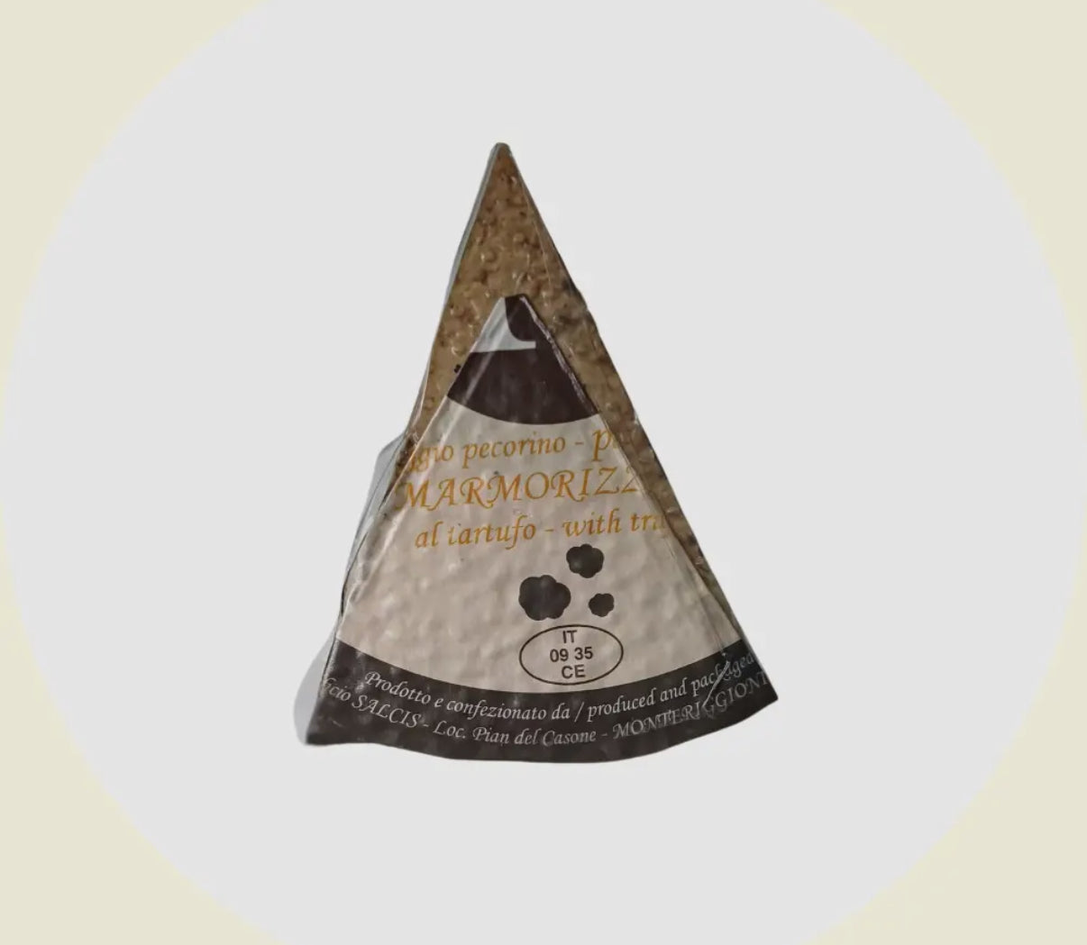 Pecorino Marmorizzato al Tartufo “Collezione” – Ein toskanisches Meisterwerk mit Trüffel 400g