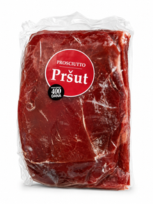 Pršut – luftgetrockneter Rohschinken, ca. 2,36 kg (½ Schinken ohne Schwarte, 400 Tage gereift)