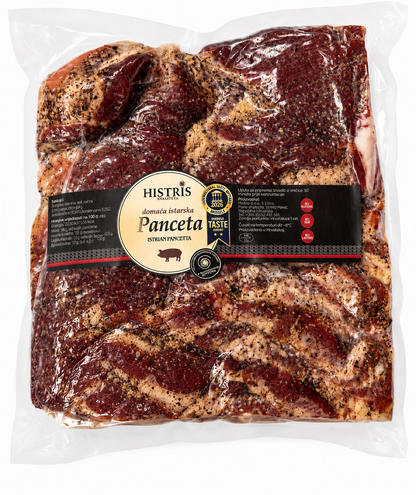 Istrische Pancetta am Stück, traditionell gereift – ca. 3,8 Kg