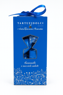 Karamell-Trüffel mit gerösteten & gesalzenen Haselnüssen - Antica Torroneria Piemontese