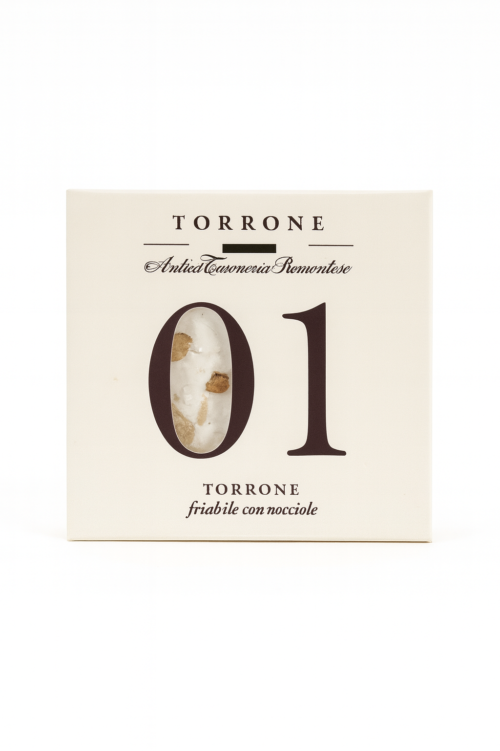 🇮🇹 Antica Torroneria Piemontese – Torrone friabile con nocciole, 100 g