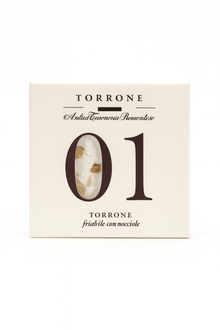 🇮🇹 Antica Torroneria Piemontese – Torrone friabile con nocciole, 100 g