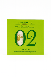 🇮🇹 Antica Torroneria Piemontese – Torrone morbido con mandorle e pistacchi, 100 g