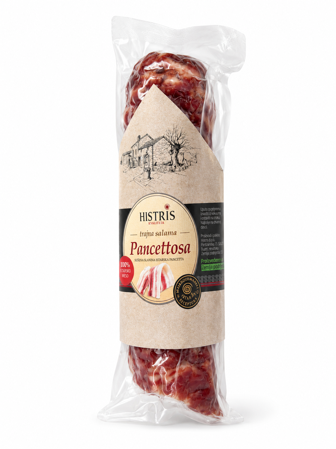 Pancettosa – Kroatische Salami mit Istrischer Pancetta  300g