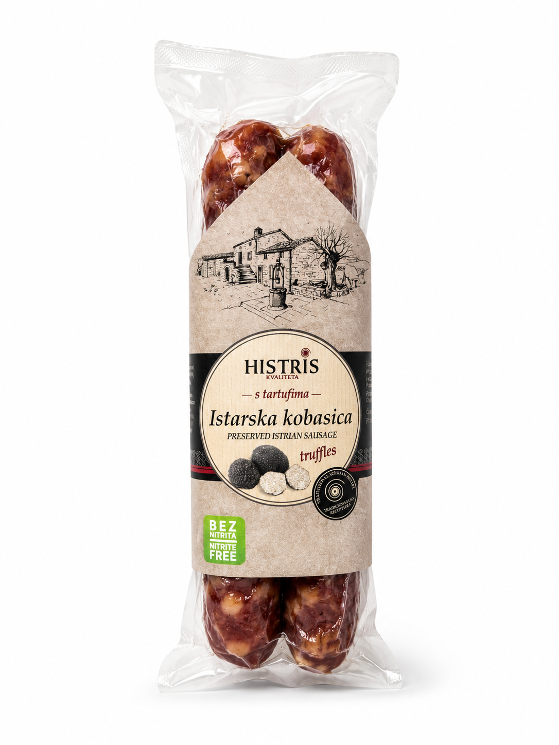 Istrische Wurst mit Trüffeln – Luftgetrocknete Delikatesse aus Istrien 200g