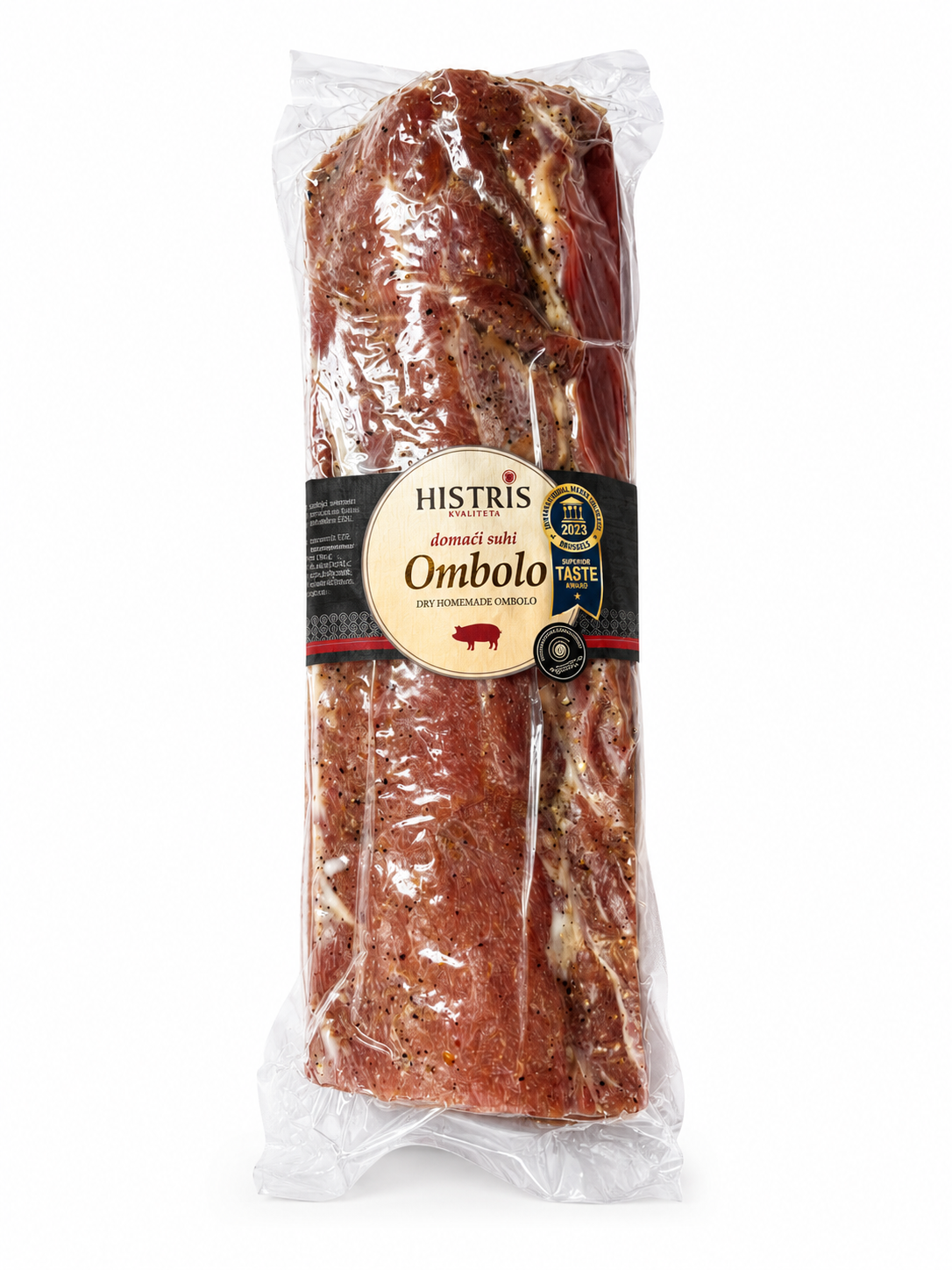 Ombolo – Traditionell luftgetrockneter Schweinelachs aus Istrien  ca 1000g