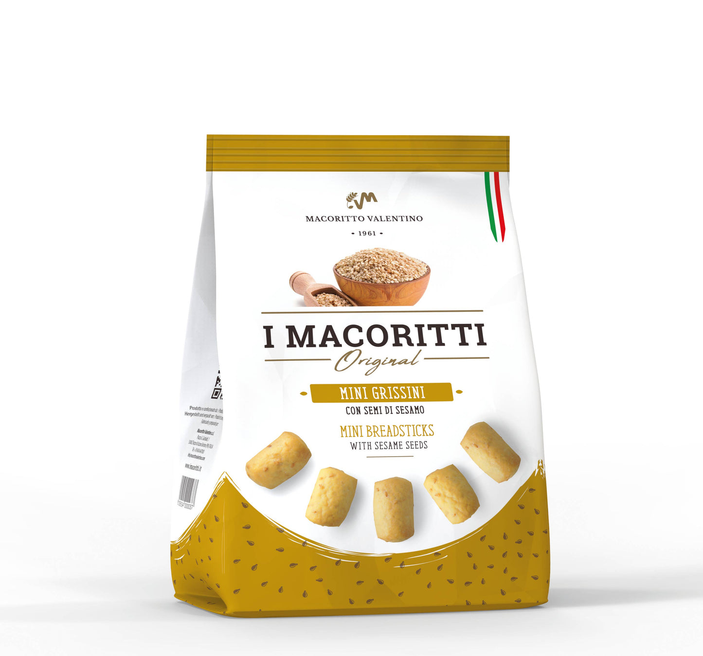 Mini Grissini I Macoritti mit Sesamsamen