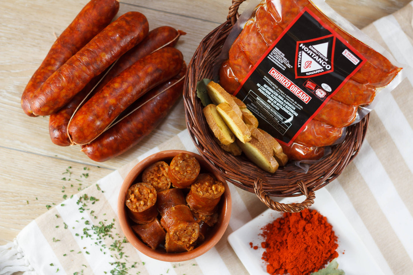 CHORIZO GETROCKNET - CHORIZO BBQ: 5 EINHEITEN 500g