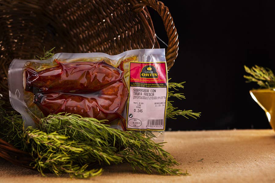 Sobrasada mit frischem Trüffel