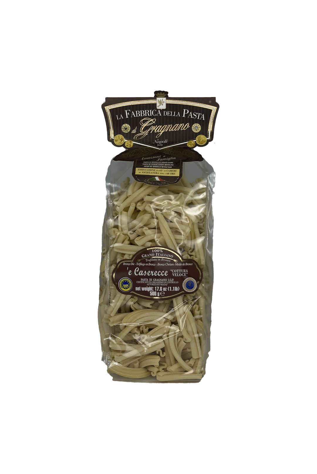 La Fabbrica della Pasta di Gragnano – Caserecce