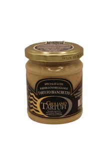 Giuliano Tartufi - Trüffelpaste - Parmigiano Reggiano und Bianchetto-Trüffel