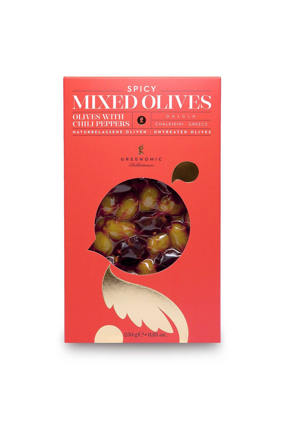 Greenomic - Oliven spicy mixed
