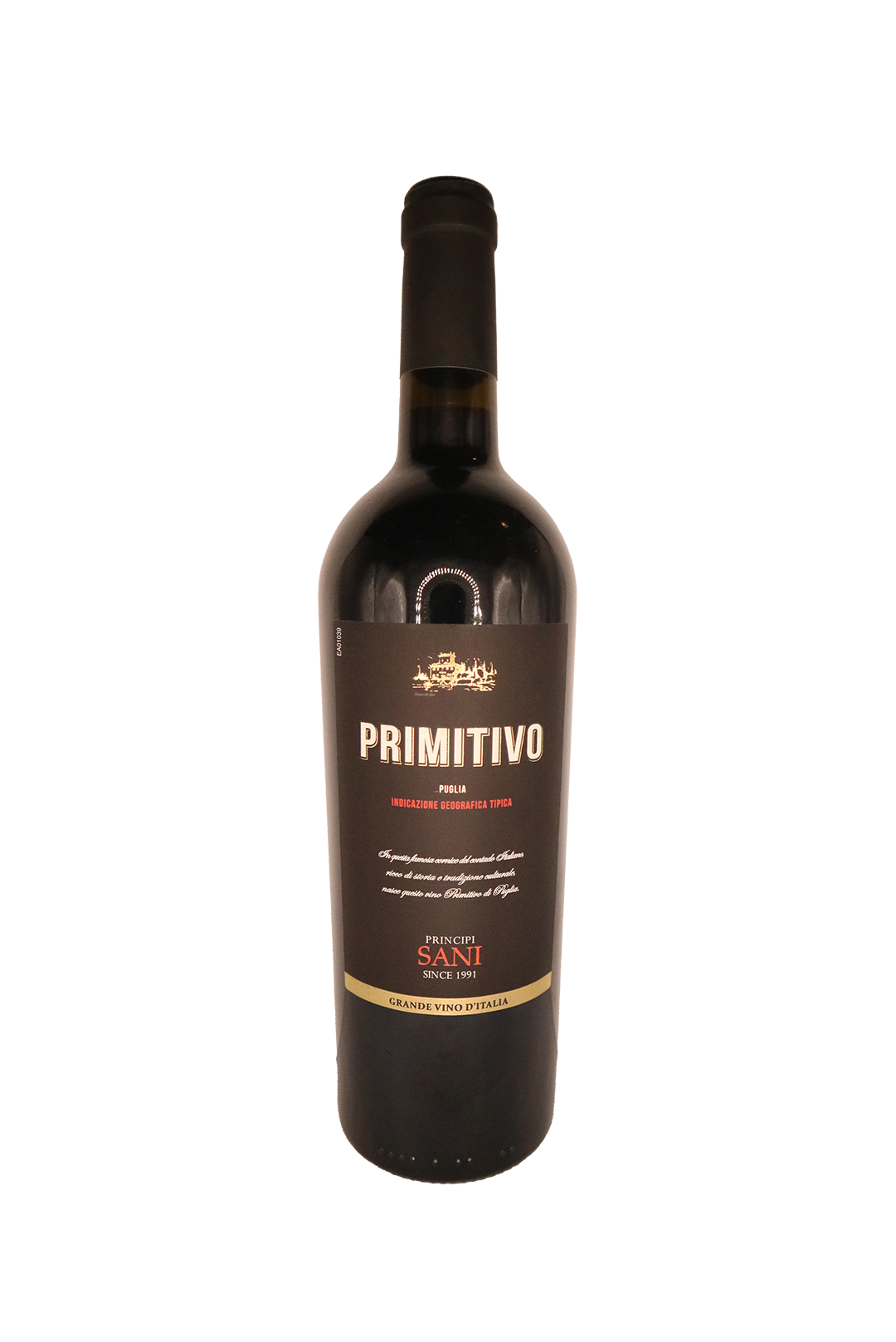 Principi Sani - Primitivo Puglia IGT Grande Vino D’Italia
